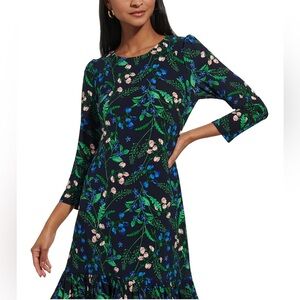 Tommy Hilfiger Navy Floral Dress
